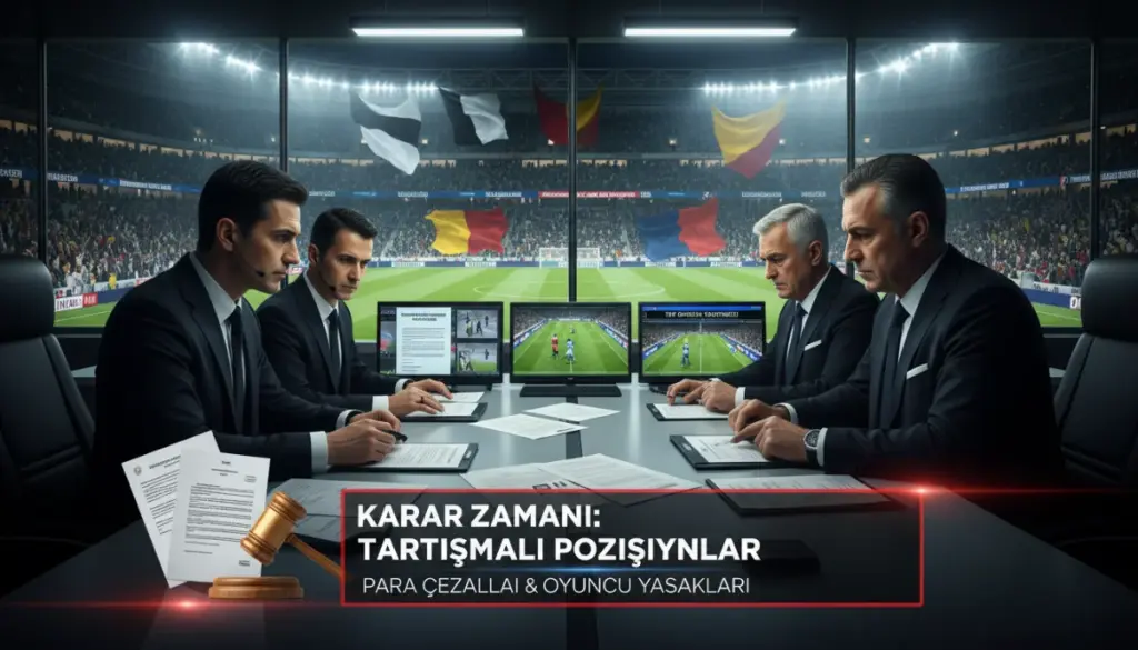 Türk Futbolunda Ceza Günü: Büyük Kulüplere Milyonluk Yaptırım