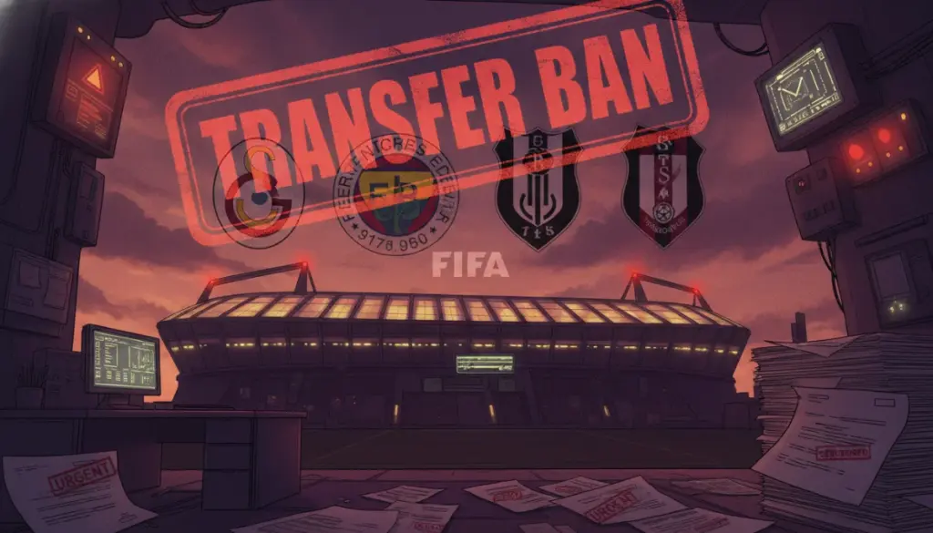 Türk Futboluna FIFA Darbesi: Dört Kulübe Üç Dönem Transfer Yasağı