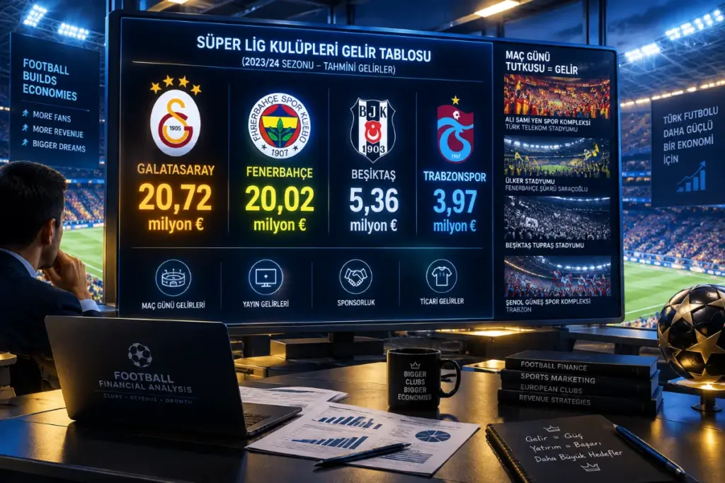 Avrupa Sahnesinde Türk Takımlarının Yeni Finansal Karnesi