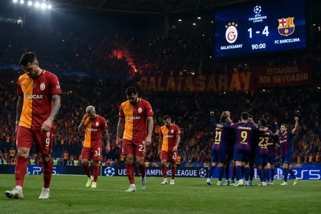 Katalan Fırtınası İstanbul’da: Galatasaray-Barcelona Maçı Analizi ve Yorumlar